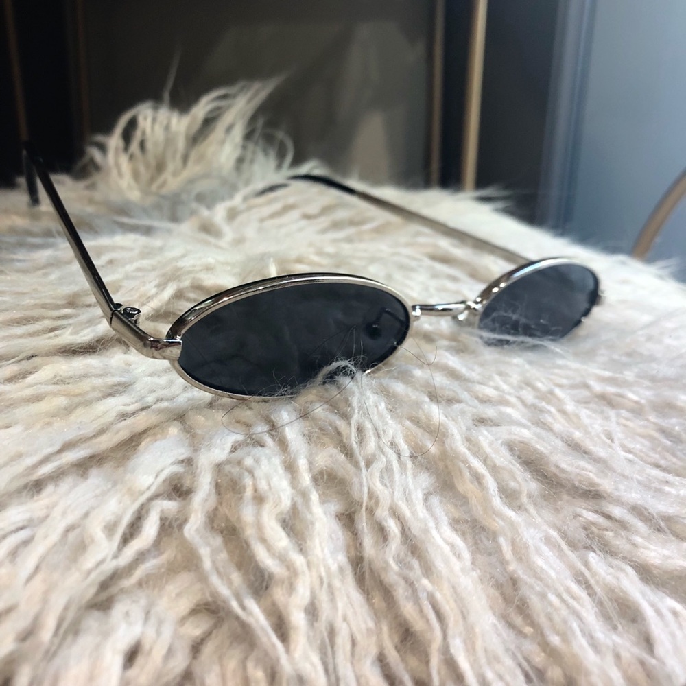 silver glasses